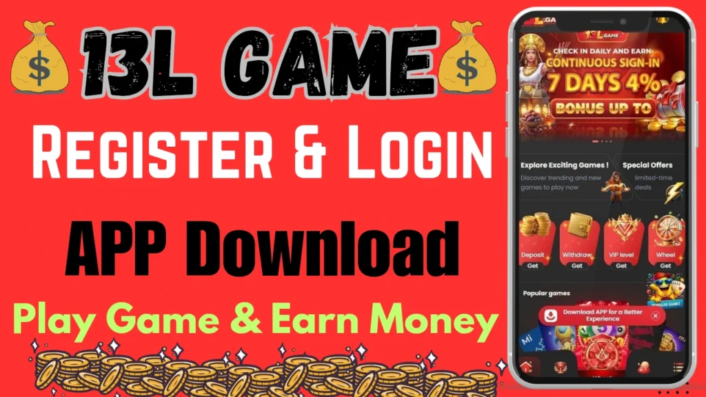 13L Game Official: How to Register, Login, And Download 1 13L Game Guide