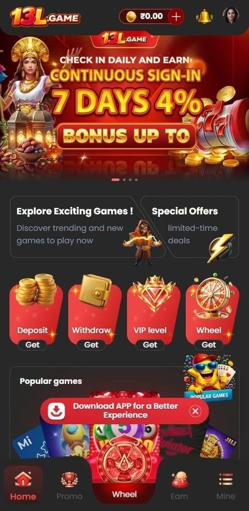 13L Game Official: How to Register, Login, And Download 8 13L Game Interface