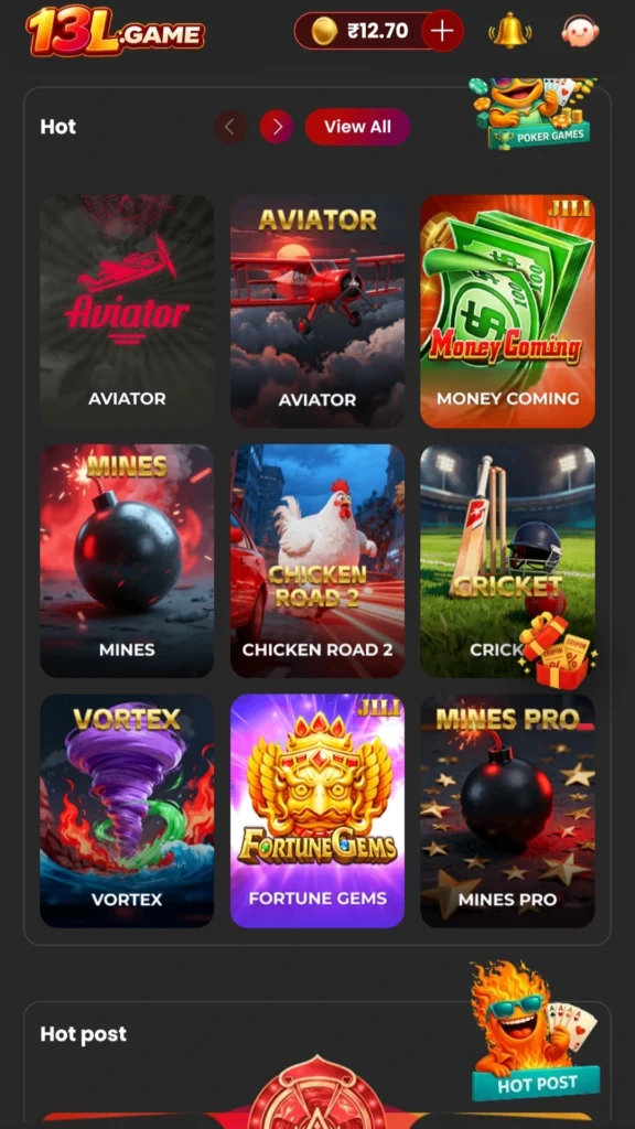 13L Popular Game