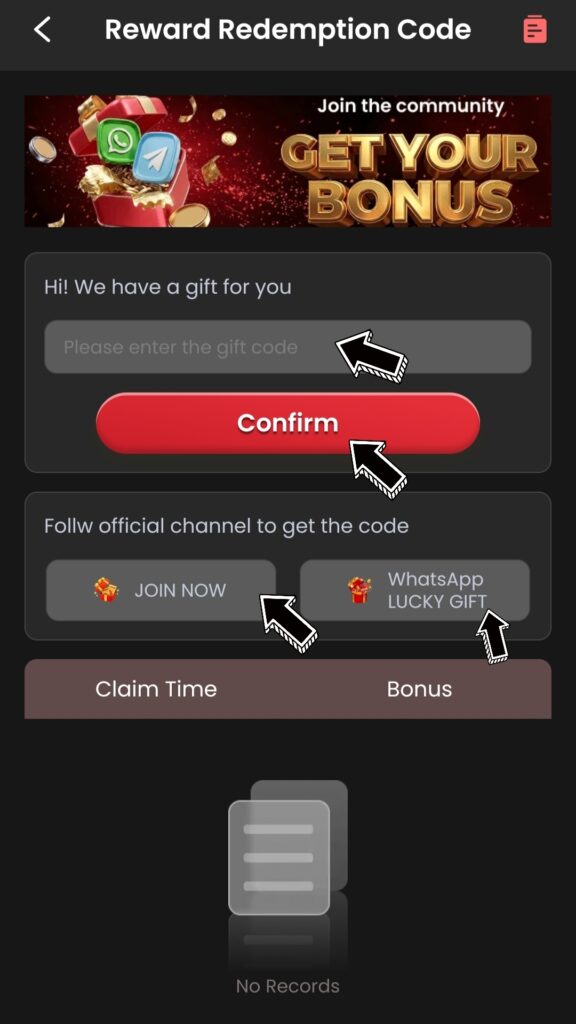 Claim Gift Code 13L Game