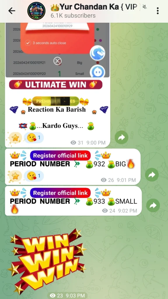 13L Game Telegram Prediction